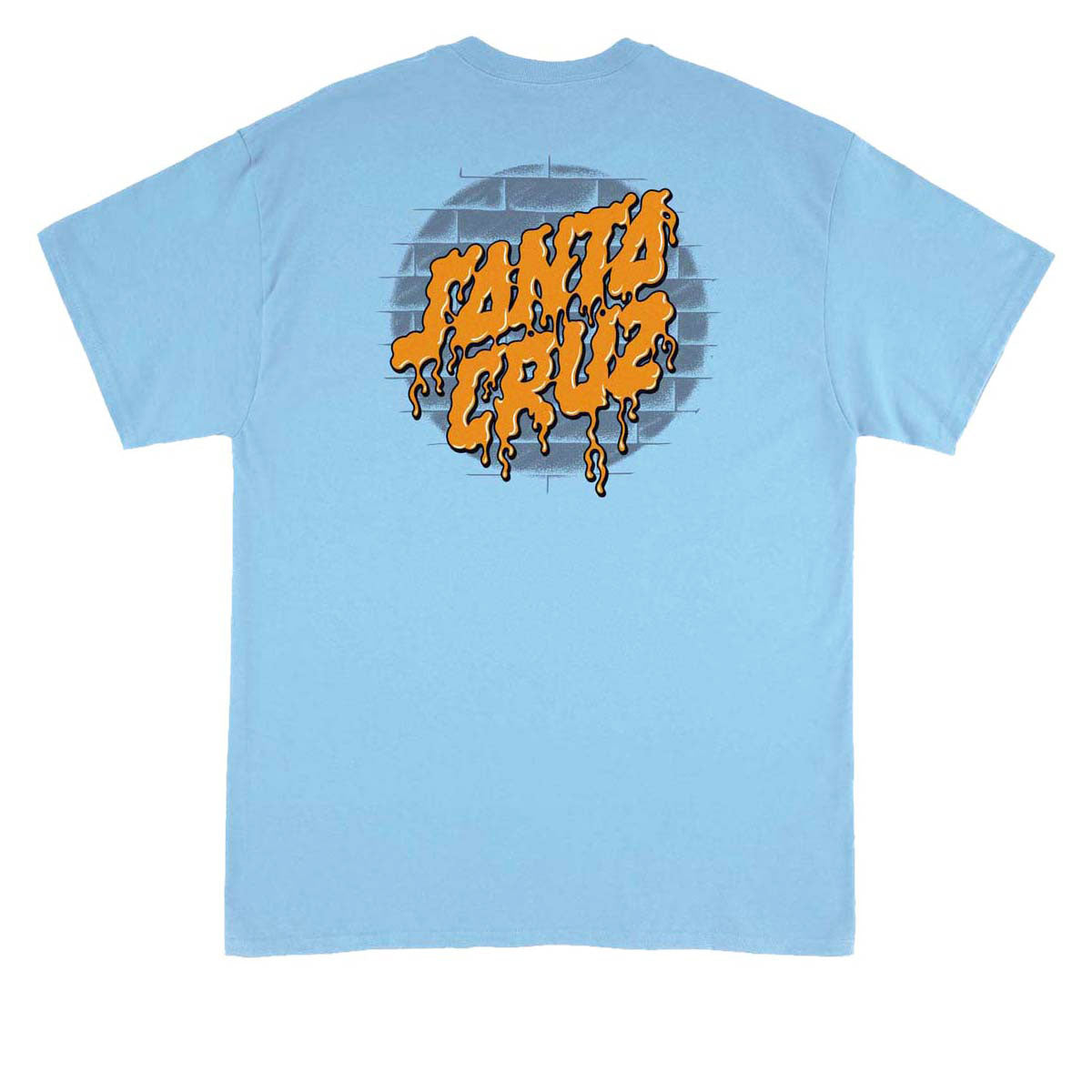 Santa Cruz Delfino Spotlight Dot T-Shirt - Sky Blue