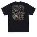Santa Cruz Wood Cut T-Shirt - Black