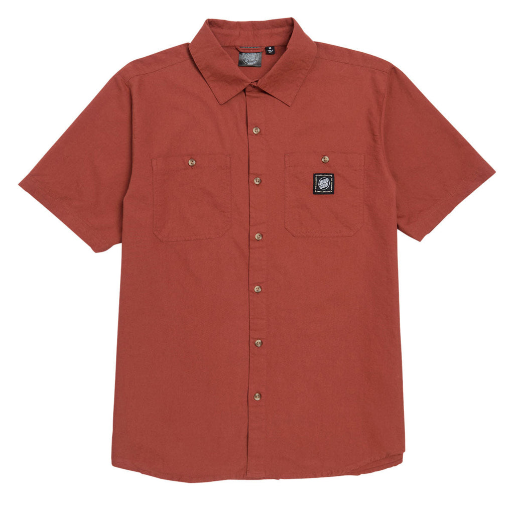Santa Cruz Opus Work Shirt - Faded Brick