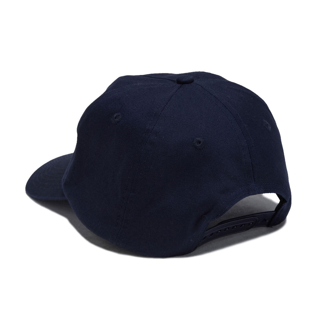 Santa Cruz Strip Felt Snapback Hat - Navy