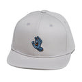 Santa Cruz Screaming Hand Snapback Hat - Light Grey