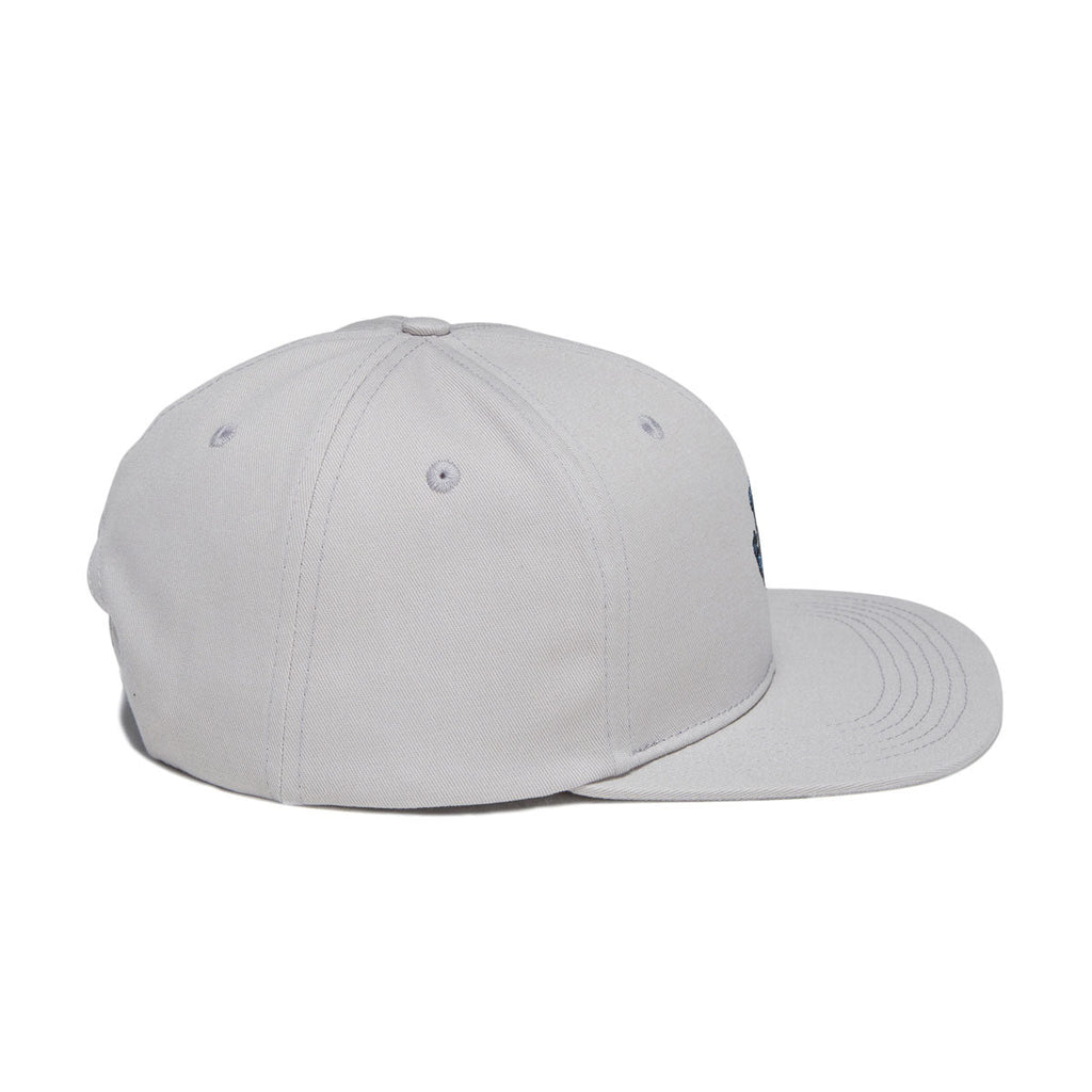 Santa Cruz Screaming Hand Snapback Hat - Light Grey