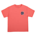Santa Cruz Youth Wave Dot T-Shirt - Coral Silk/Blues