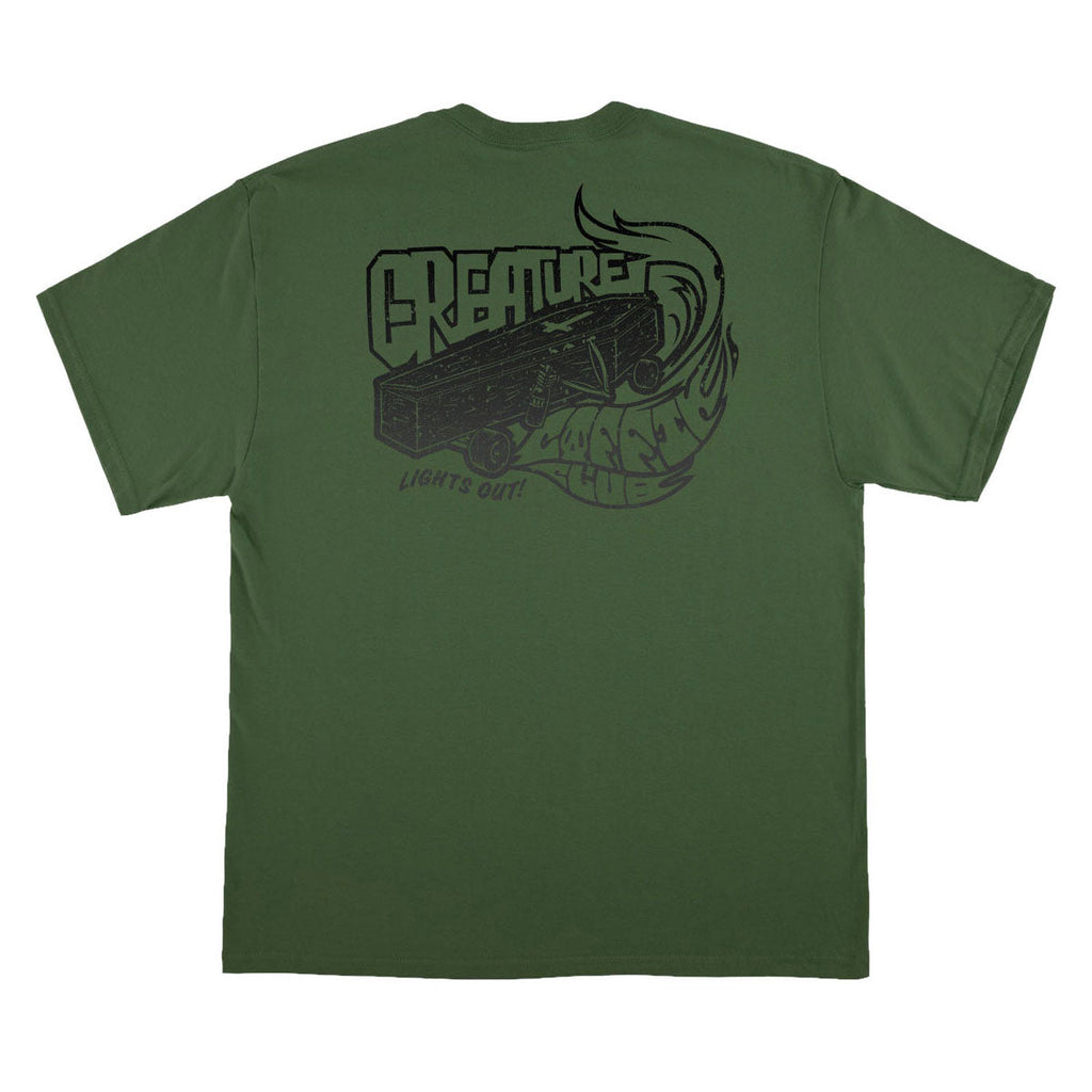 Creature Coffin Club Relic T-Shirt - Military Green