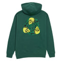 Creature Spiral Skull Hoodie - Dark Green