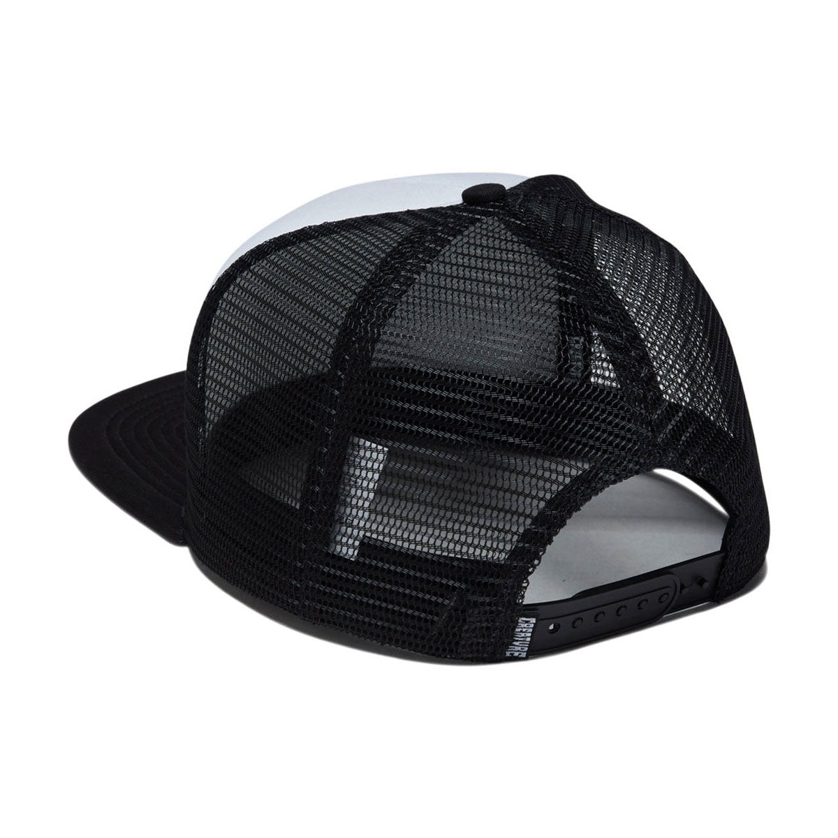 Creature Security Service Snapback Hat - White/Black