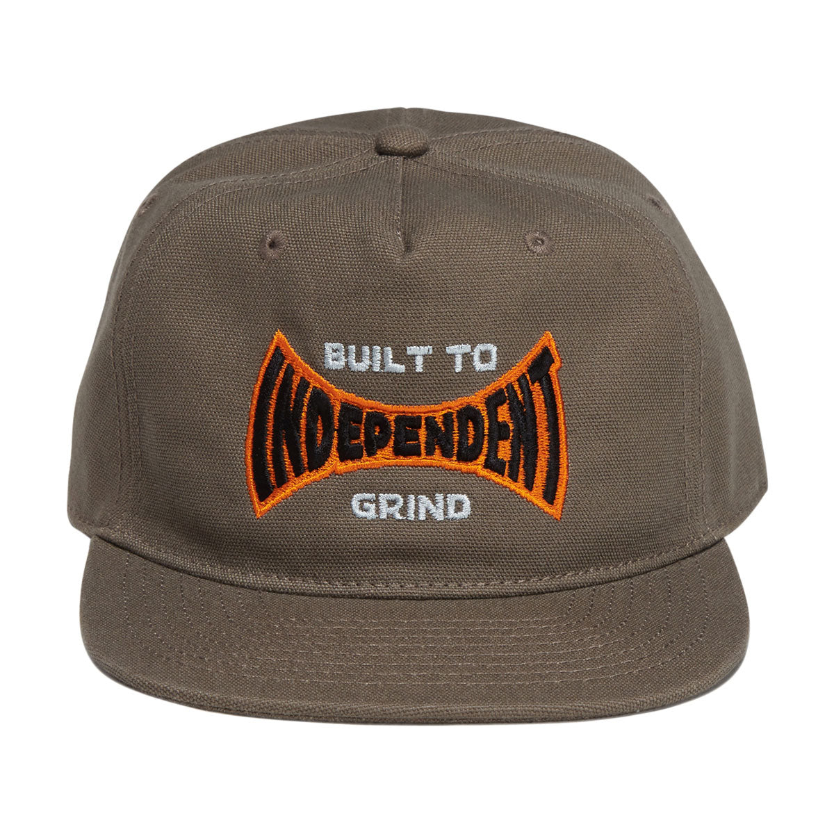 Independent Built To Grind Span Snapback Hat - Walnut