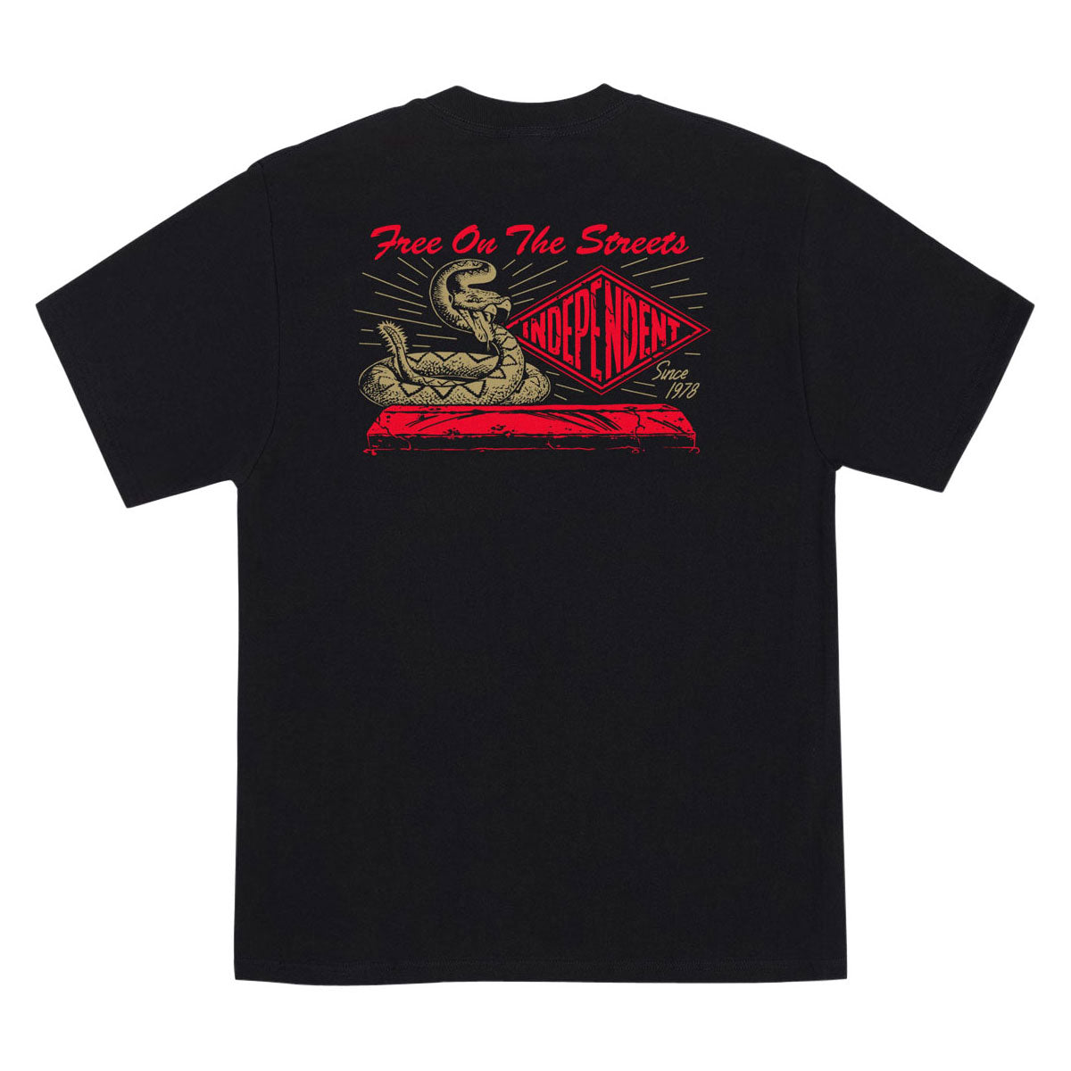 Independent Snake Bite T-Shirt - Black
