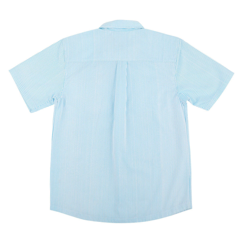 Independent Free On The Streets Shirt - White/Blue Stripes