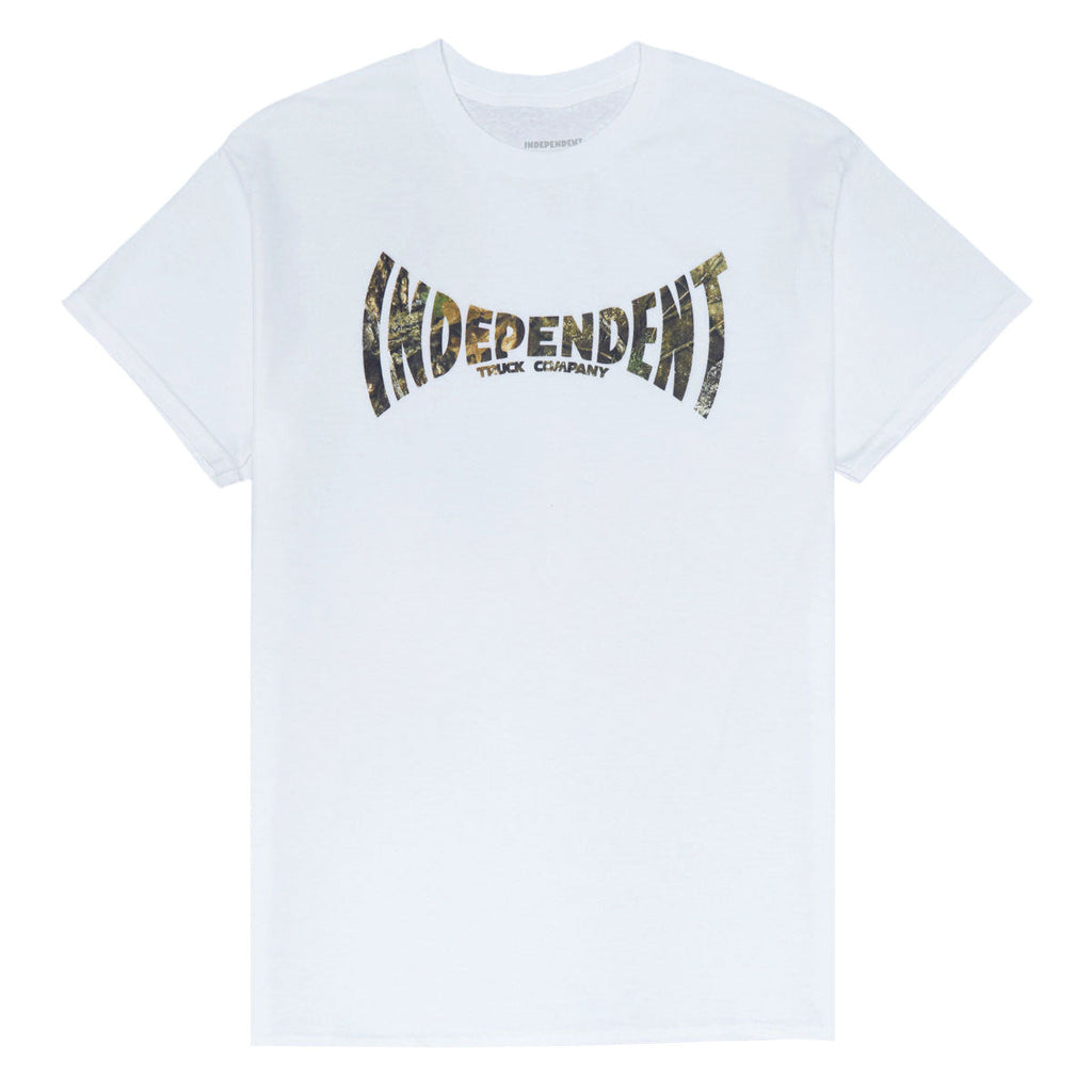 Independent Span T-Shirt - White/Realtree APX