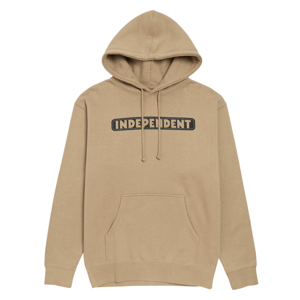Independent Bar Logo Hoodie - Sandstone