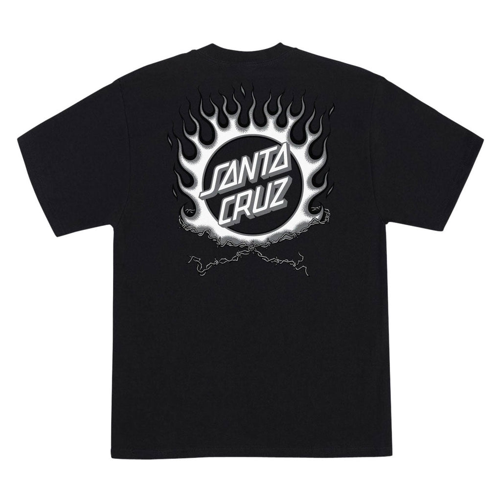 Santa Cruz Forging Dot T-Shirt - Black