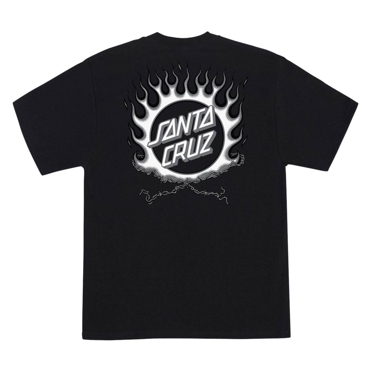 Santa Cruz Forging Dot T-Shirt - Black