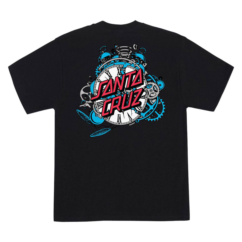 Santa Cruz Grabke Exploding Dot T-Shirt - Black