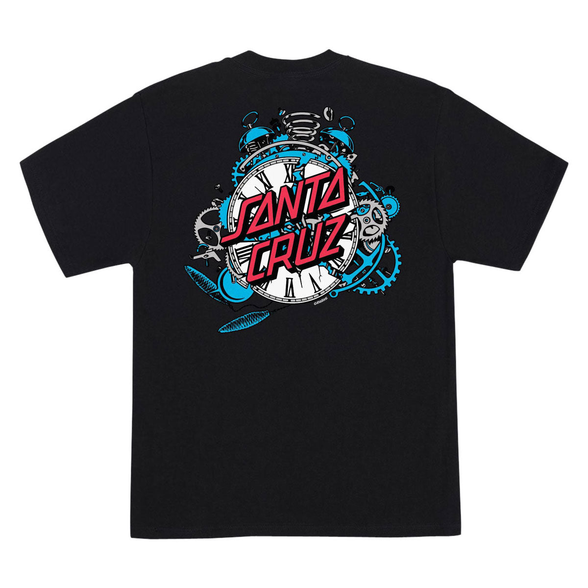 Santa Cruz Grabke Exploding Dot T-Shirt - Black