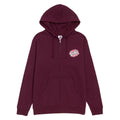 Santa Cruz Grabke Exploding Dot Zip Hoodie - Maroon