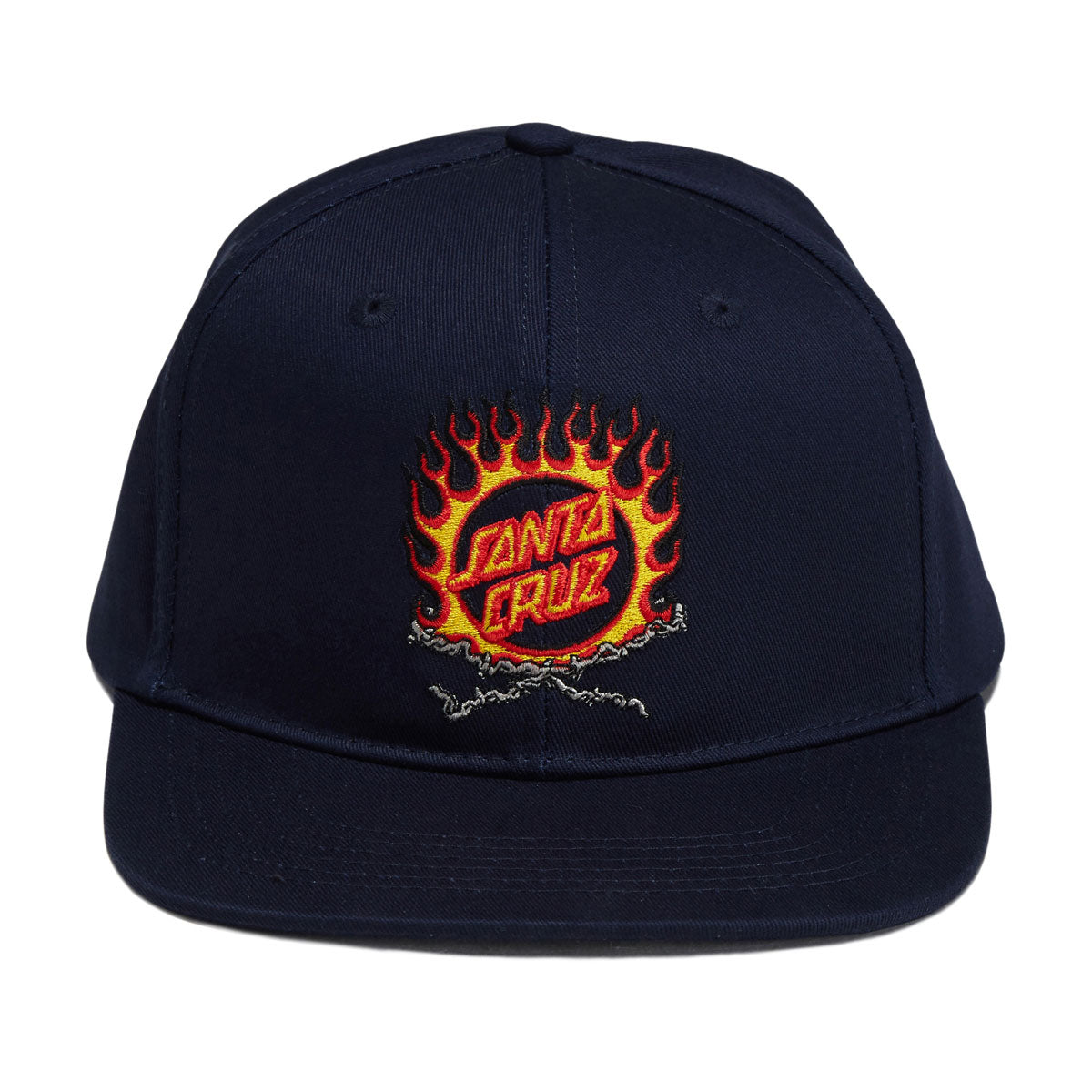 Santa Cruz Forging Dot Snapback Hat - Navy