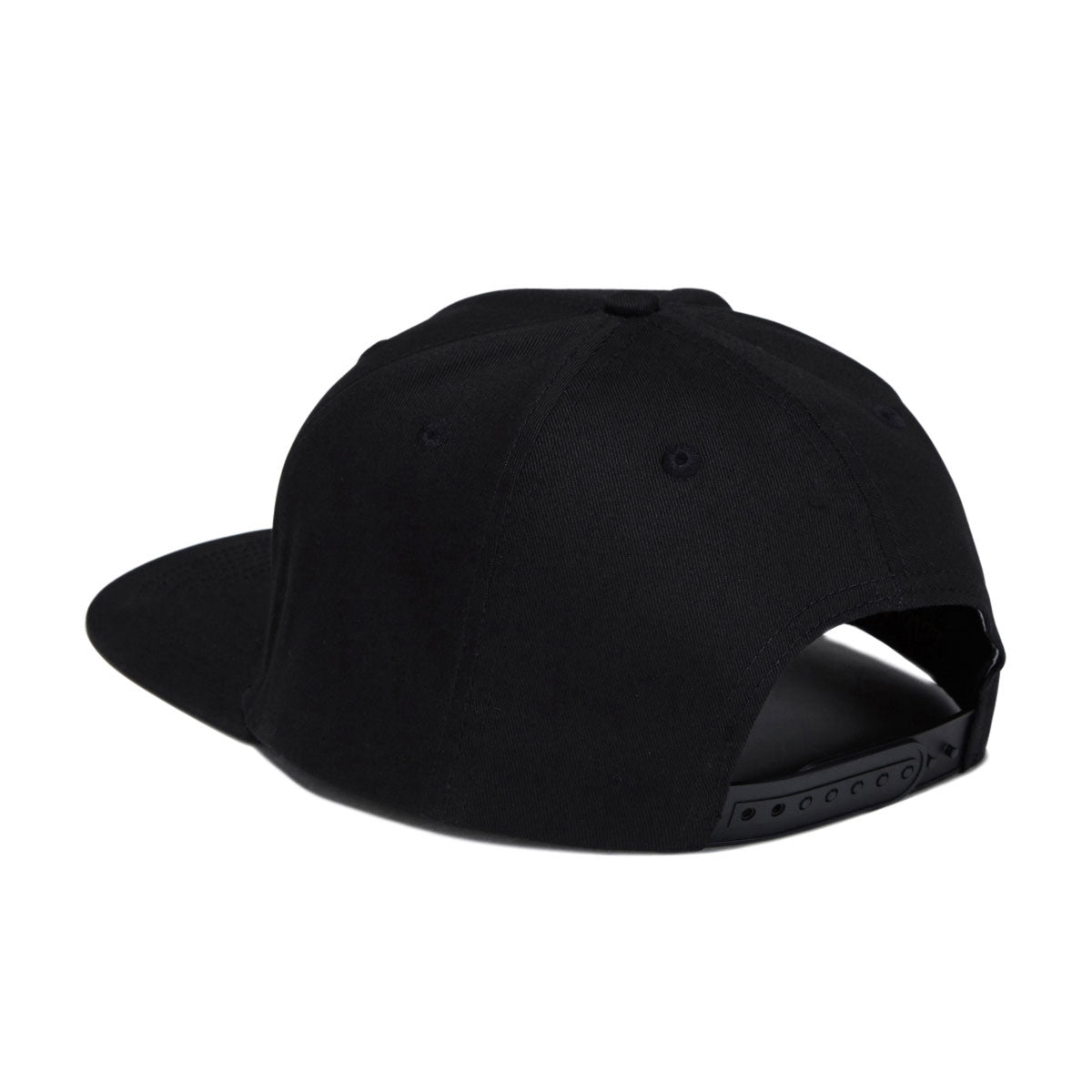 Santa Cruz Forging Dot Snapback Hat - Black
