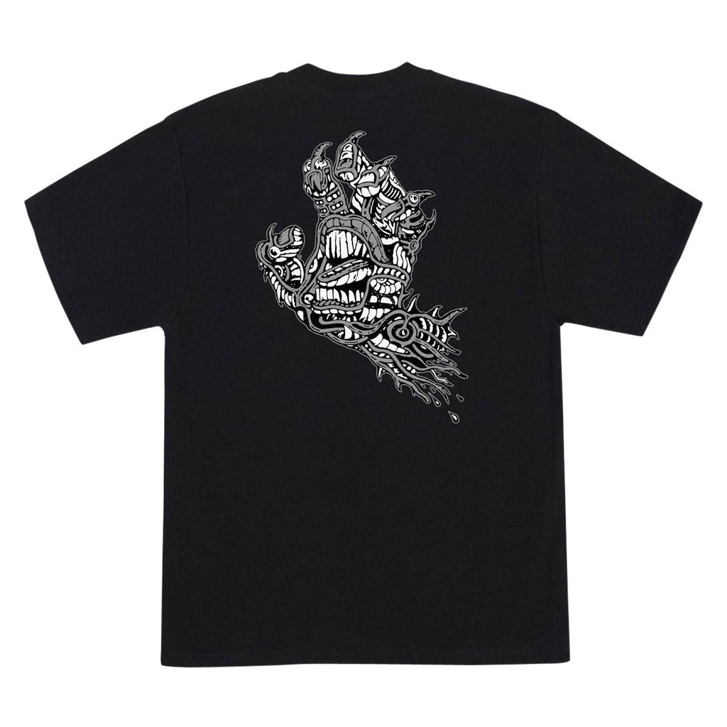 Santa Cruz Scourge Hand T-Shirt - Black