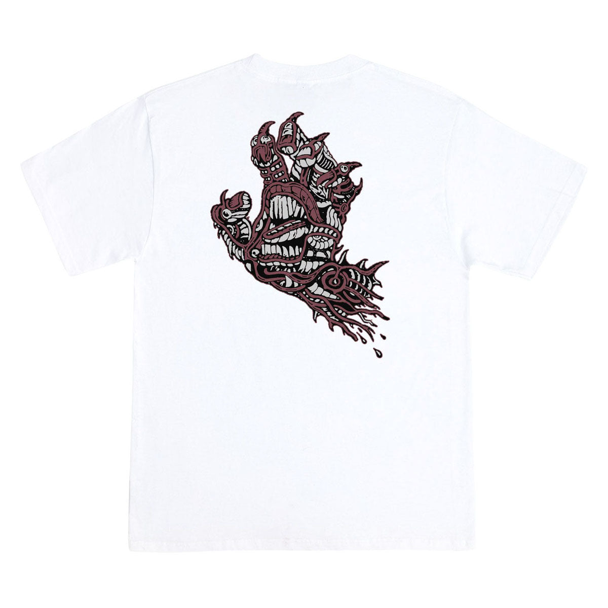 Santa Cruz Scourge Hand T-Shirt - White