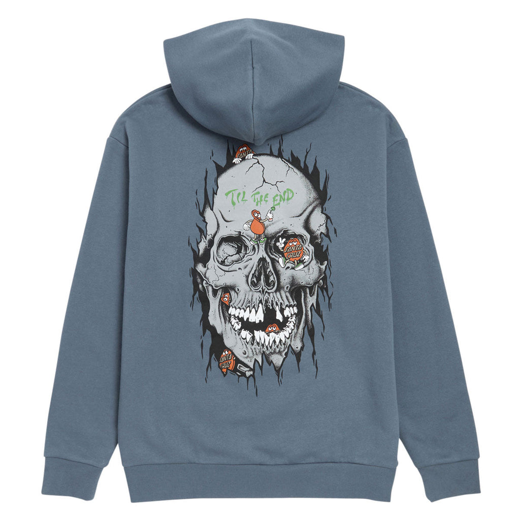 Santa Cruz Dot Dudes Hoodie - Storm Blue