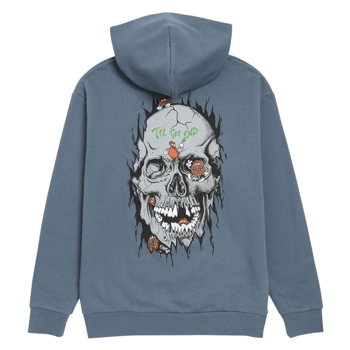 Santa Cruz Dot Dudes Hoodie - Storm Blue