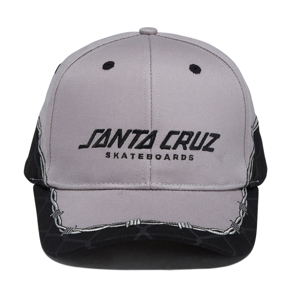 Santa Cruz Spot Snapback Hat - Grey Chain