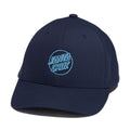 Santa Cruz Opus Dot Snapback Hat - Navy Storm Blue