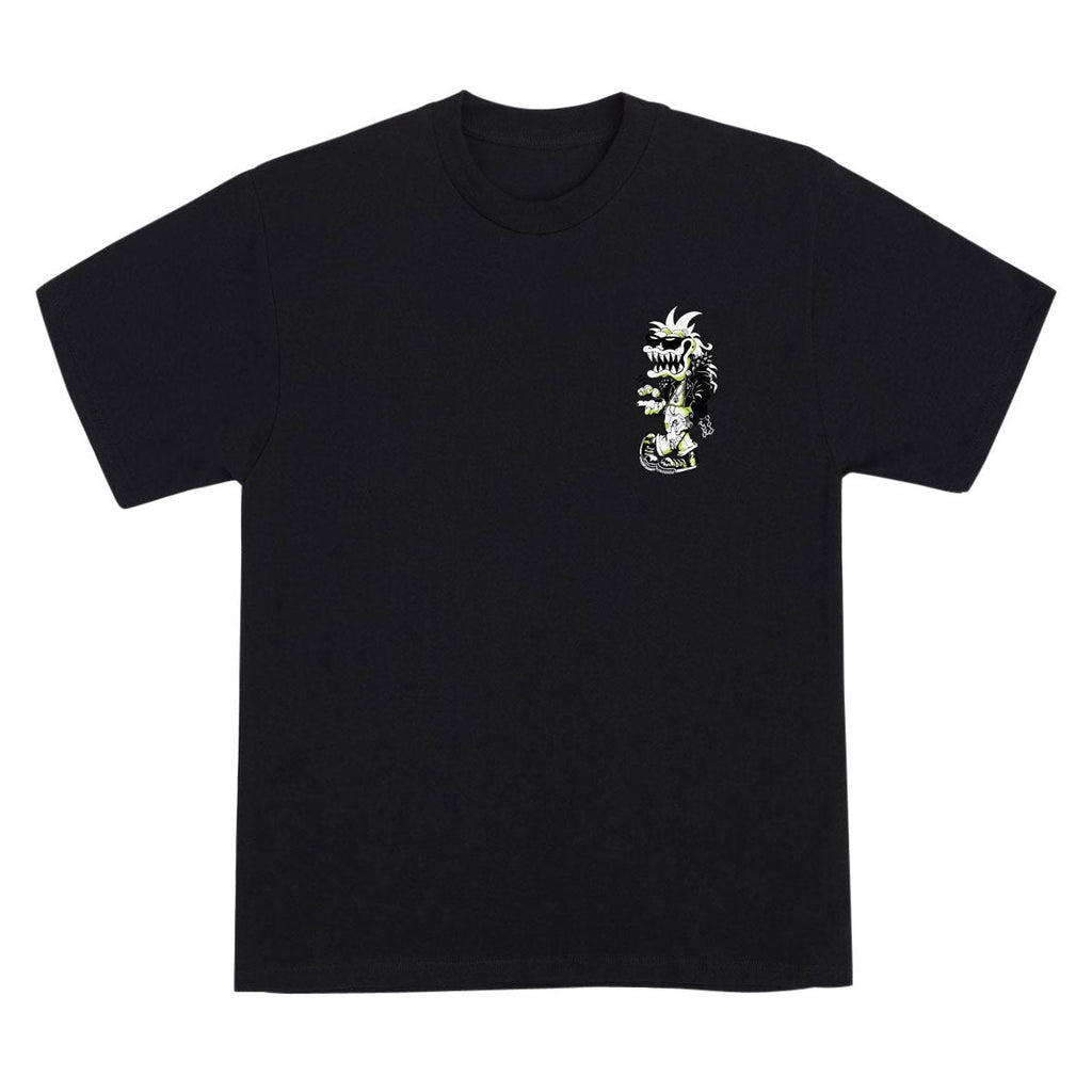 Santa Cruz Check Gremlin T-Shirt - Black