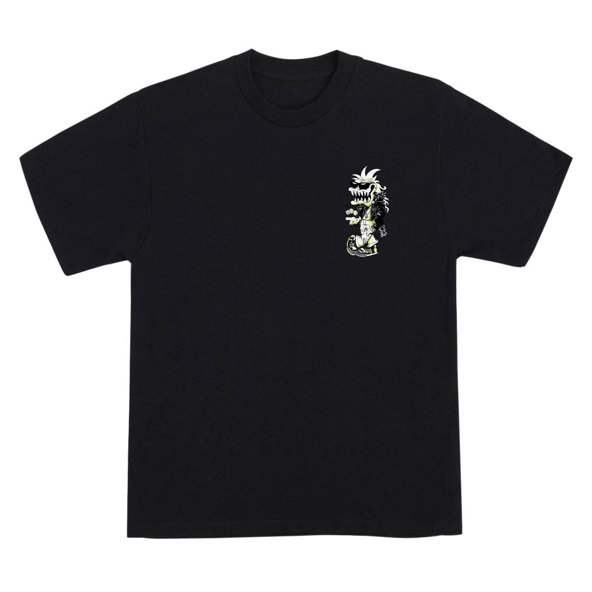 Santa Cruz Check Gremlin T-Shirt - Black