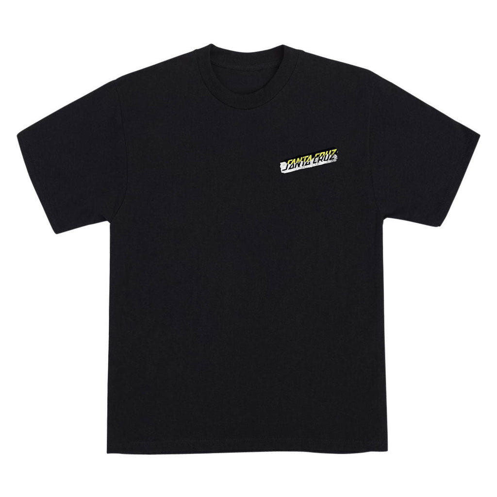Santa Cruz Damaged Hand T-Shirt - Black