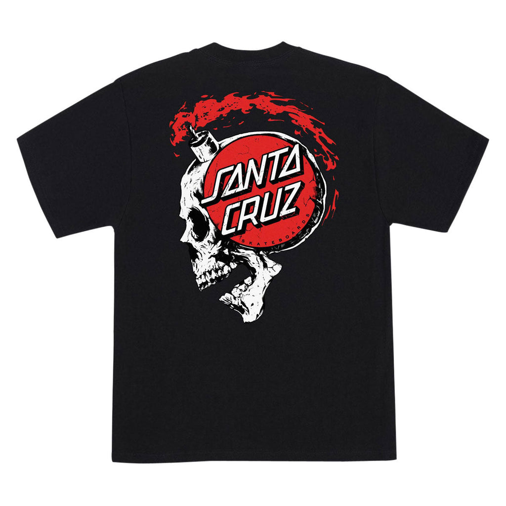 Santa Cruz Short Fuse T-Shirt - Black
