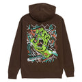 Santa Cruz Damaged Hand Hoodie - Brown