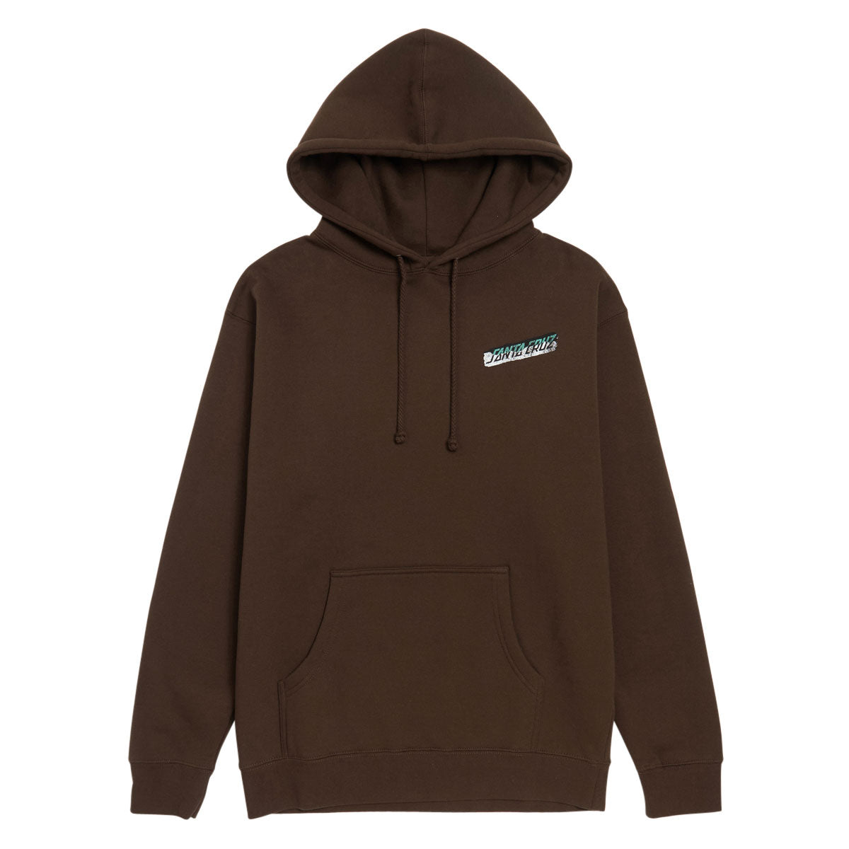 Santa Cruz Damaged Hand Hoodie - Brown