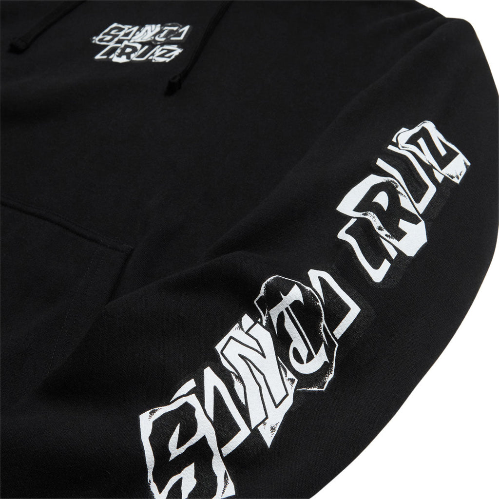 Santa Cruz Pay Off Dot Hoodie - Black