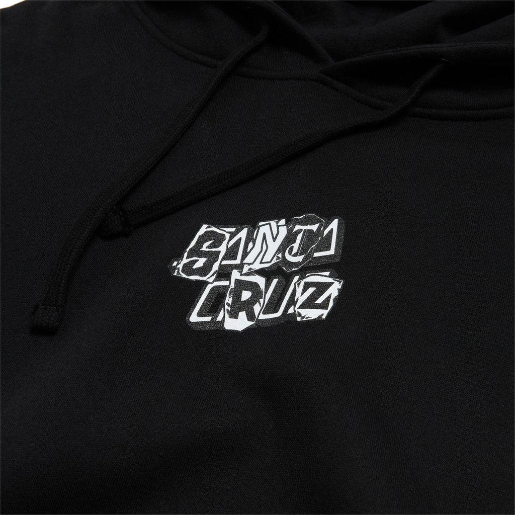 Santa Cruz Pay Off Dot Hoodie - Black