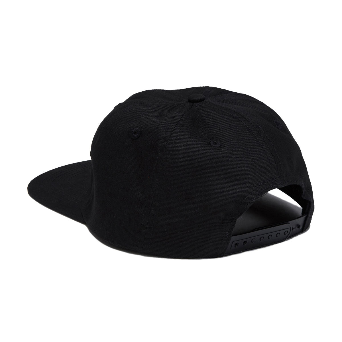 Santa Cruz Pay Off Stack Strip Snapback Hat - Black