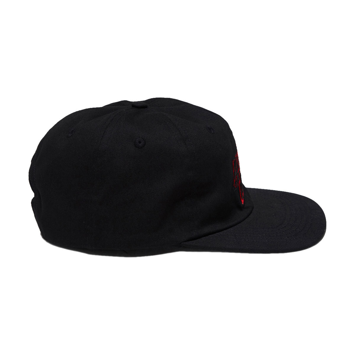 Santa Cruz Pay Off Stack Strip Snapback Hat - Black