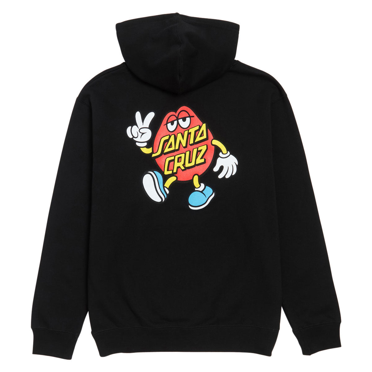 Santa Cruz Dot Guy Hoodie - Black