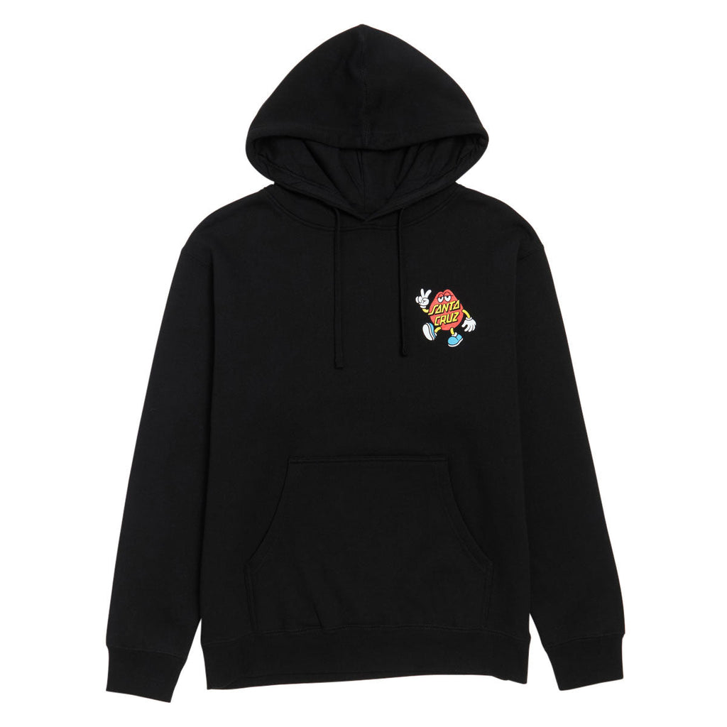 Santa Cruz Dot Guy Hoodie - Black