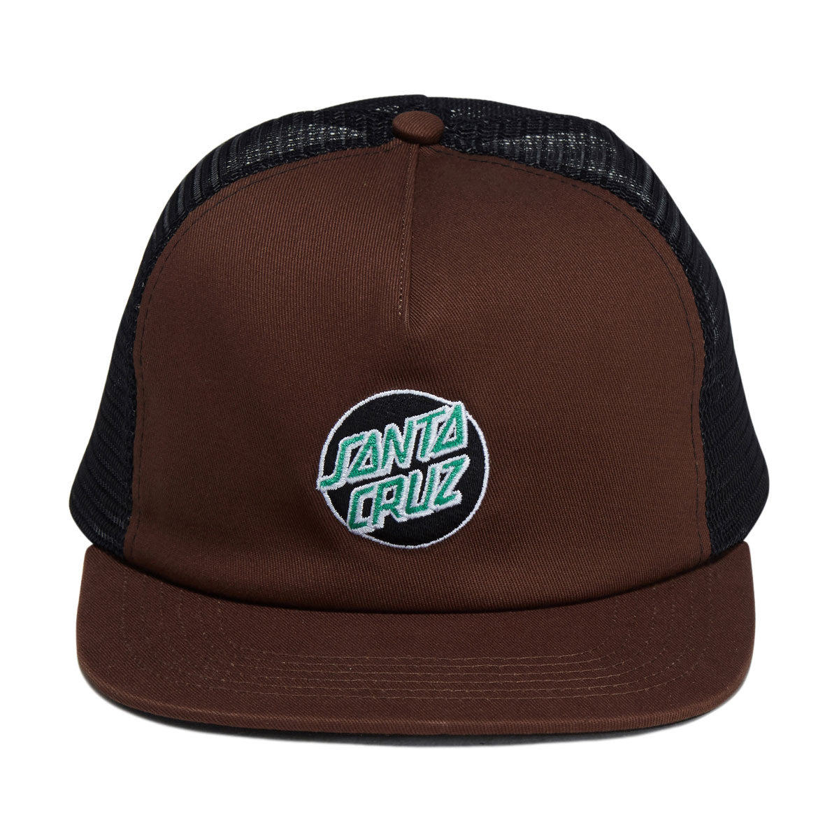 Santa Cruz Cruz Embroidered Snapback Hat - Olive/Black