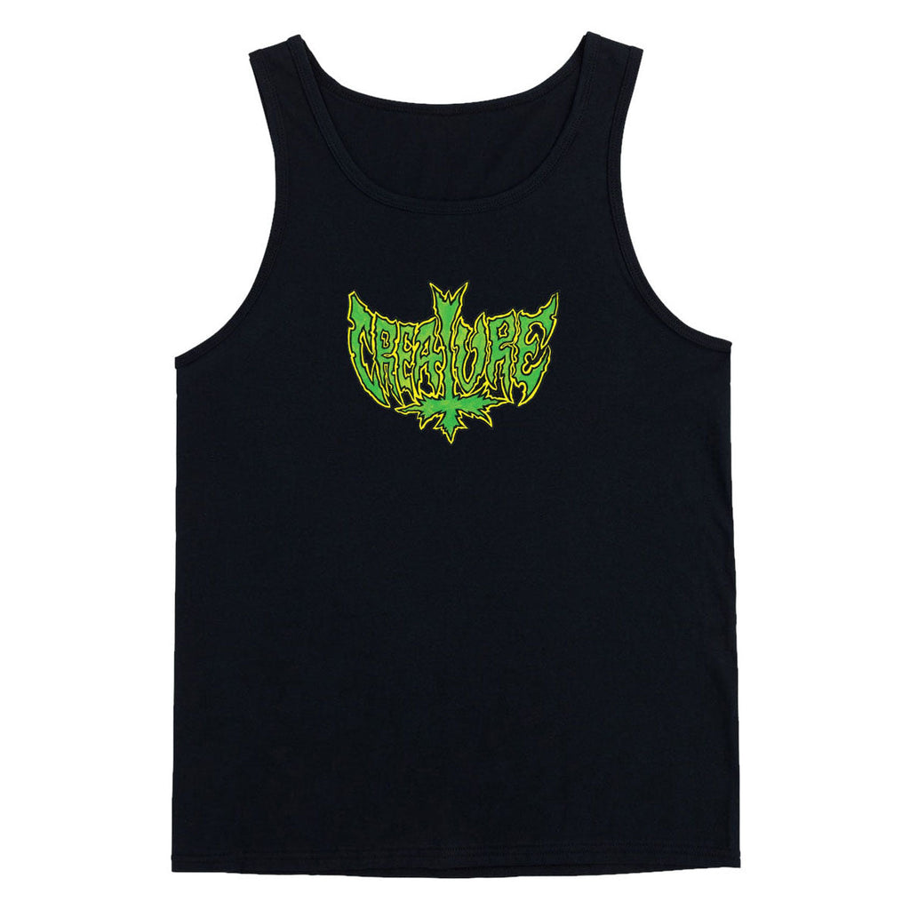 Creature Gravette Hippie Skull 20th Tank Top - Black