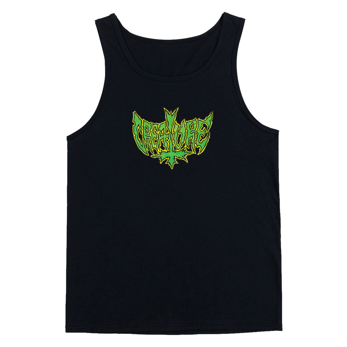 Creature Gravette Hippie Skull 20th Tank Top - Black