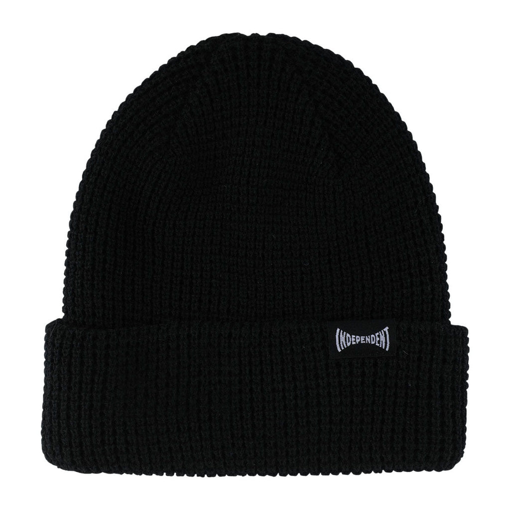 Independent Built To Grind Waffle Beanie - Black