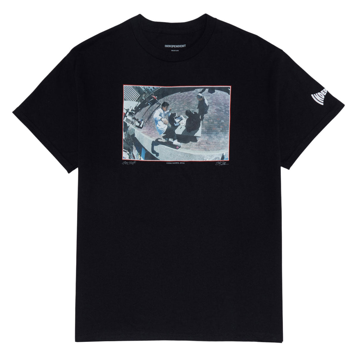 Independent Caballero China Banks T-Shirt - Black