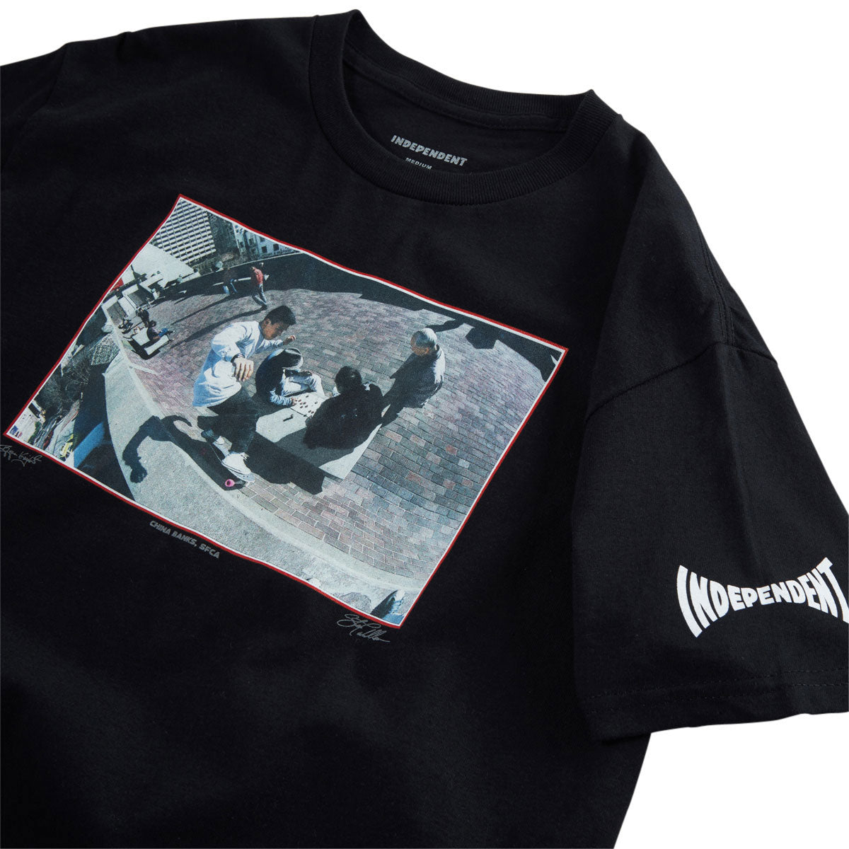 Independent Caballero China Banks T-Shirt - Black