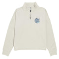 Santa Cruz Womens Wave Dot 1/2 Zip Jacket - Smoke