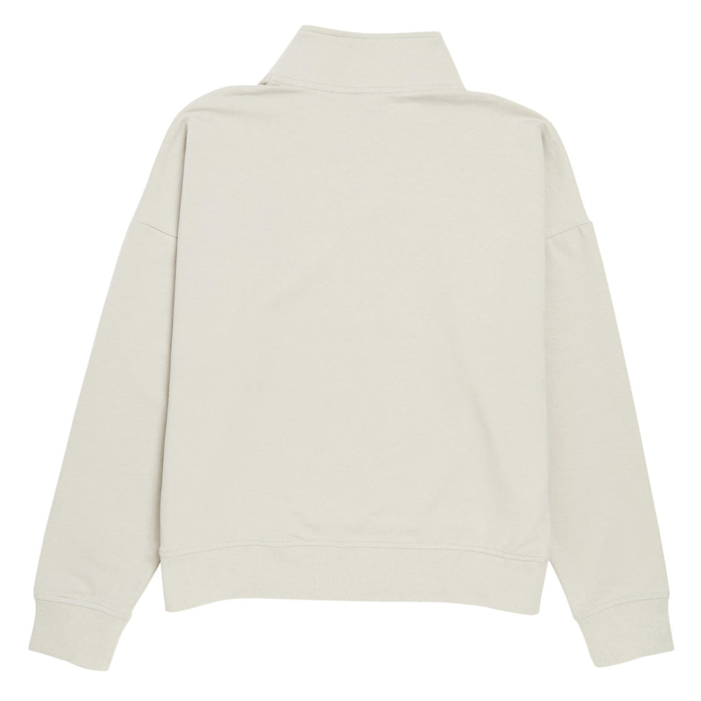 Santa Cruz Womens Wave Dot 1/2 Zip Jacket - Smoke