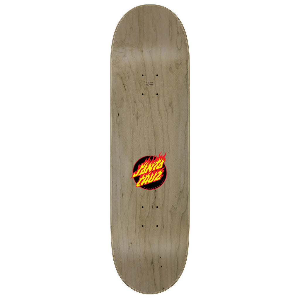Santa Cruz Flame Dot Skateboard Deck - 7.25"