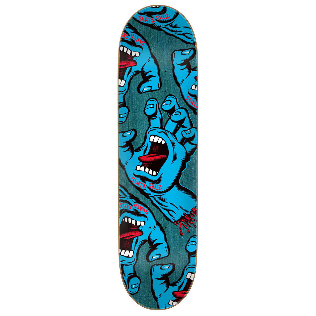 Santa Cruz Crowded Hand Skateboard Deck - 8.25"